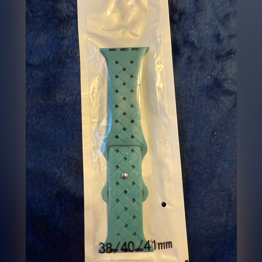 Braided Teal Watch Band for Smartwatch Never used